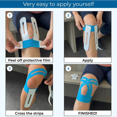 APRIS™ Knee Support — Plus Size Kinesiology Tape