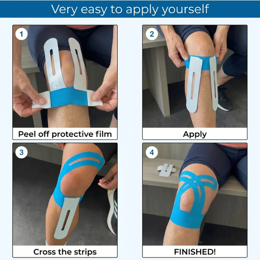 APRIS™ Knee Support — Plus Size Kinesiology Tape