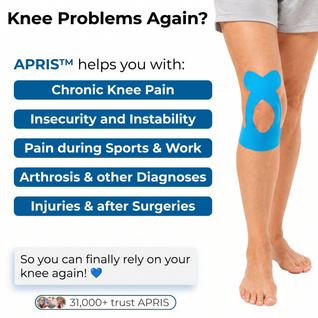 APRIS Knee Relief — Pre-Cut Kinesiology Tape