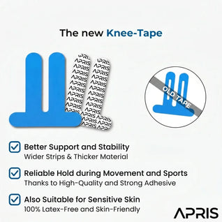 APRIS Knee Relief — Pre-Cut Kinesiology Tape
