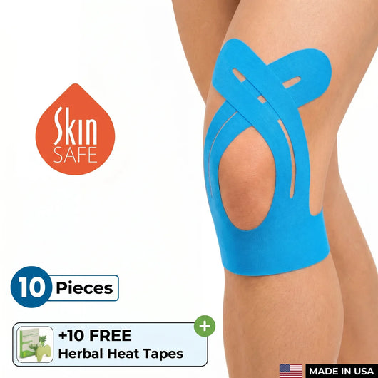 APRIS Knee Support - Pre-Cut Kinesiology Tape