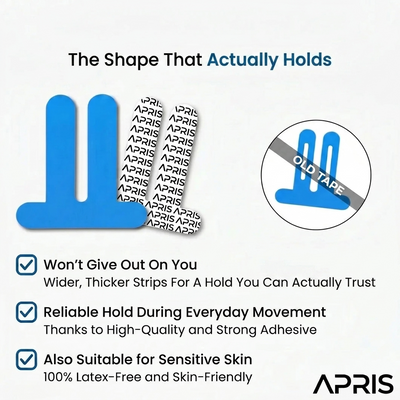APRIS Knee Support || Pre-Cut Kinesiology Tape
